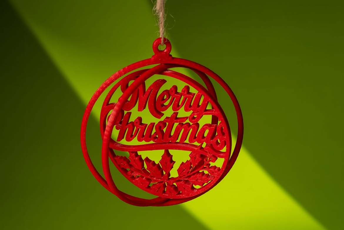 Seasonal ornament, detail